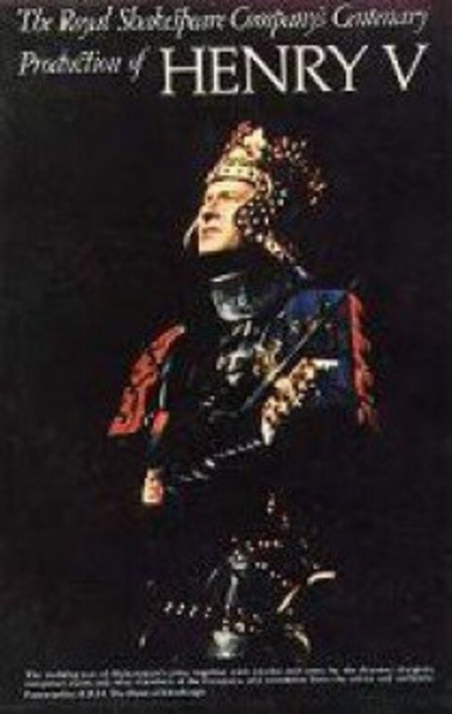 Book cover for "The Royal Shakespeare Company's Centenary Production of Henry V" by Sally Beauman