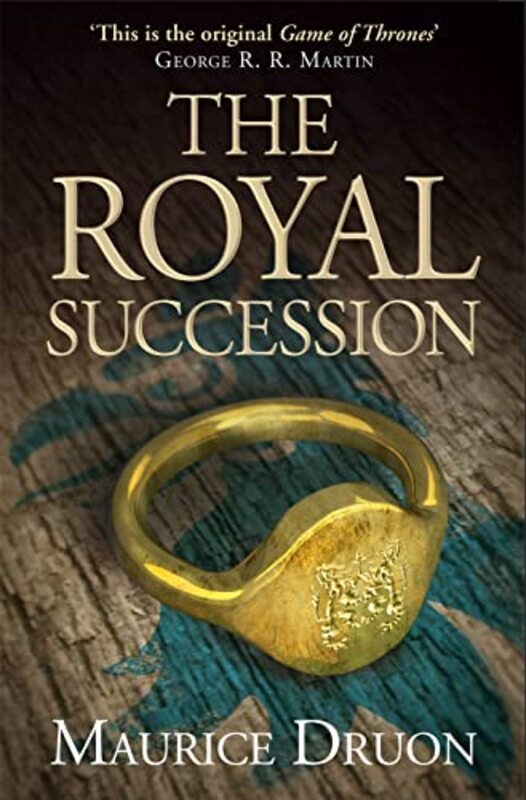 Book cover for "The Royal Succession" by Maurice Druon