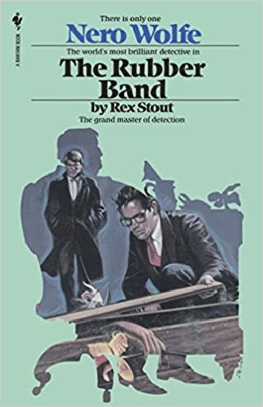 Book cover for "The Rubber Band" by Rex Stout