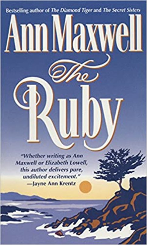Book cover for "The Ruby" by Elizabeth Lowell