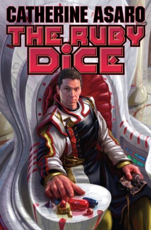 Book cover for "The Ruby Dice" by Catherine Asaro