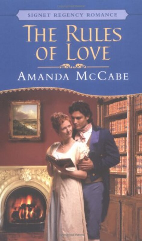 Book cover for "The Rules of Love" by Amanda McCabe