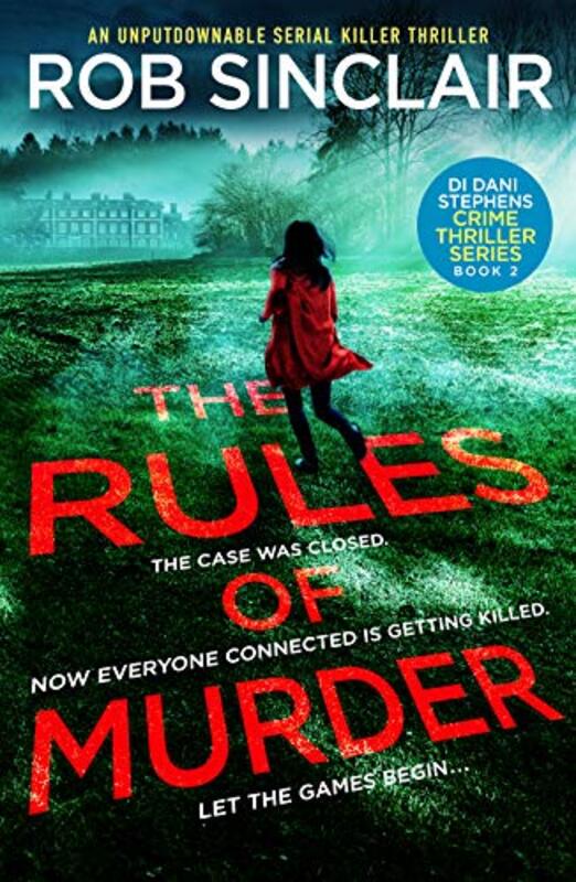 Book cover for "The Rules of Murder" by Rob Sinclair