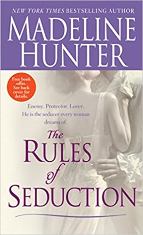 Book cover for "The Rules of Seduction" by Madeline Hunter