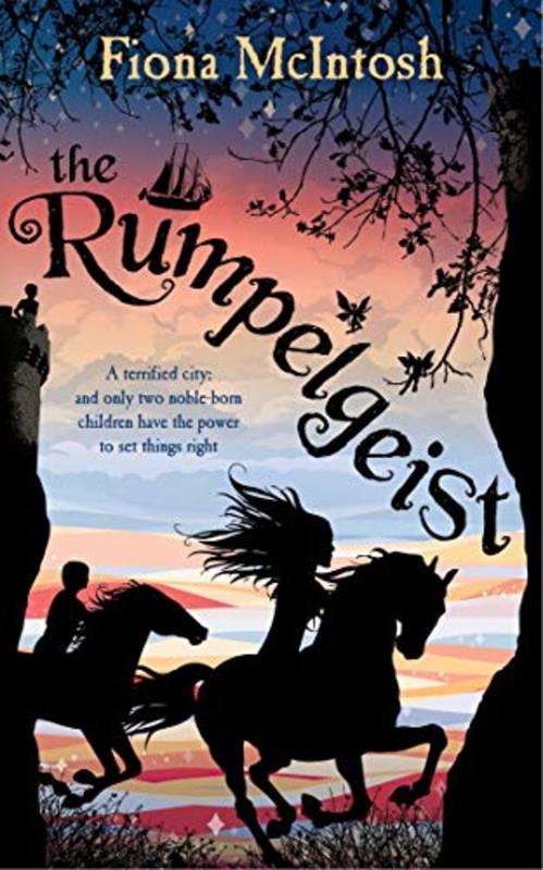 Book cover for "The Rumpelgeist" by Fiona McIntosh