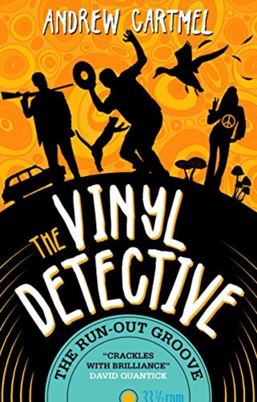 Book cover for "The Run-Out Groove" by Andrew Cartmel
