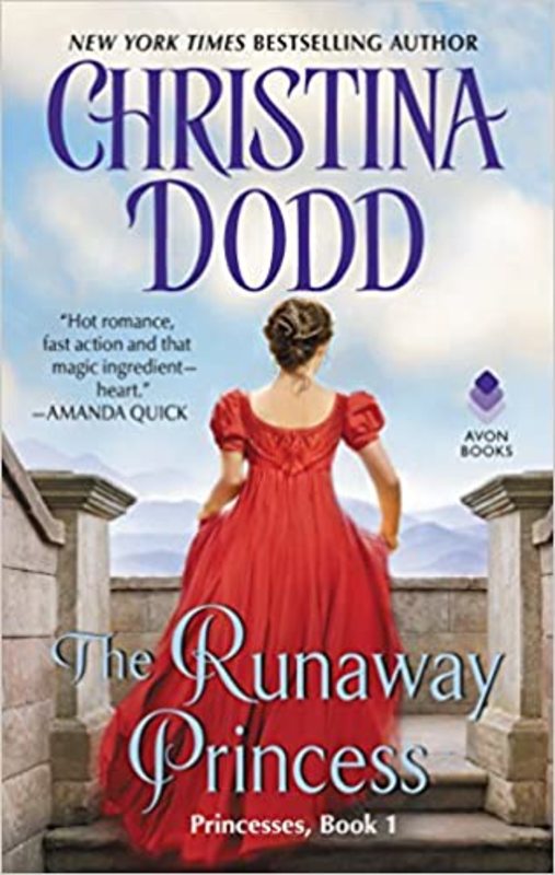 Book cover for "The Runaway Princess" by Christina Dodd