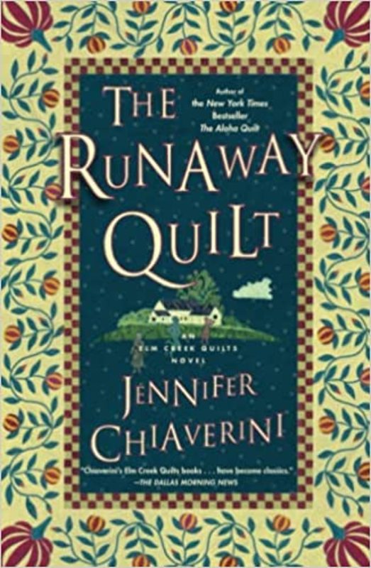Book cover for "The Runaway Quilt" by Jennifer Chiaverini