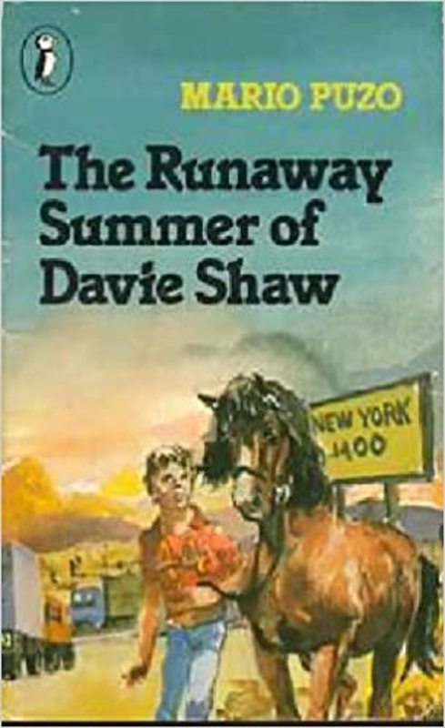 Book cover for "The Runaway Summer of Davie Shaw" by Mario Puzo