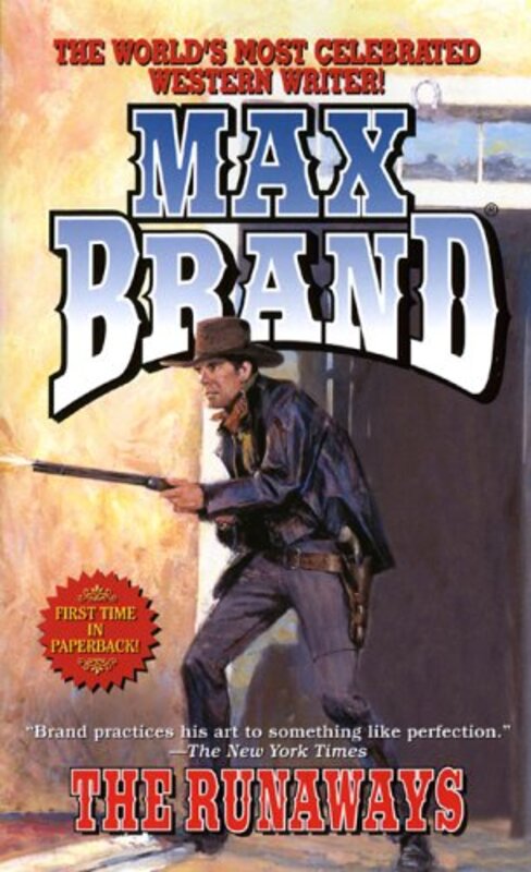 Book cover for "The Runaways" by Max Brand