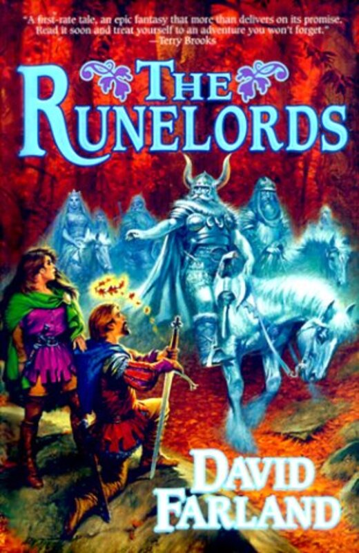 Book cover for "The Runelords" by David Farland