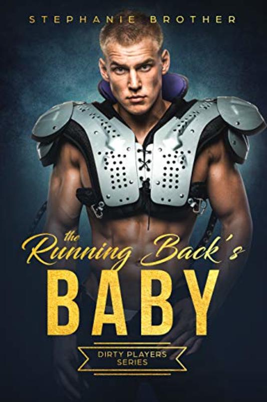 Book cover for "The Running Back's Baby" by Stephanie Brother