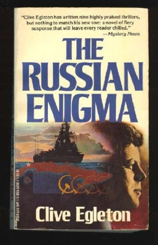 Book cover for "The Russian Enigma" by Clive Egleton