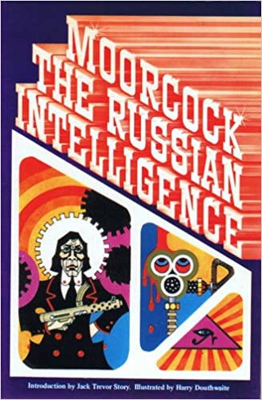 Book cover for "The Russian Intelligence" by Michael Moorcock