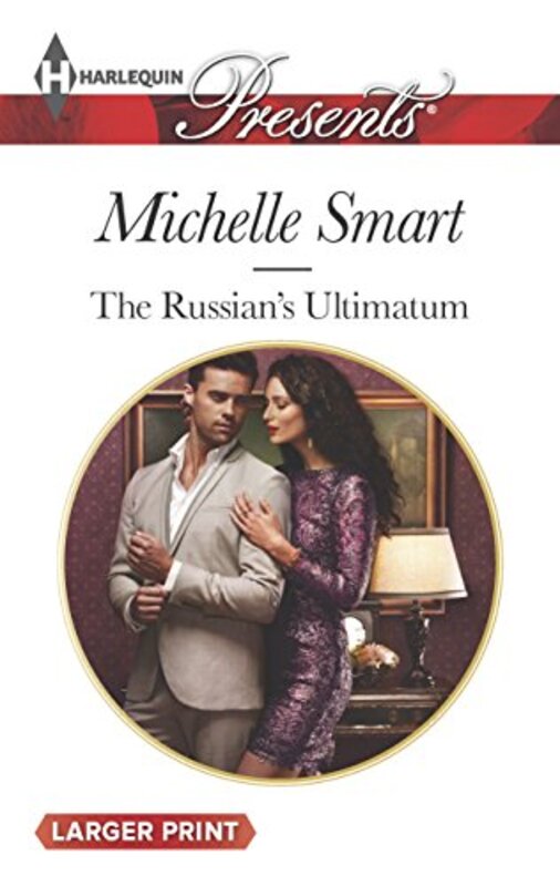 Book cover for "The Russian's Ultimatum" by Michelle Smart