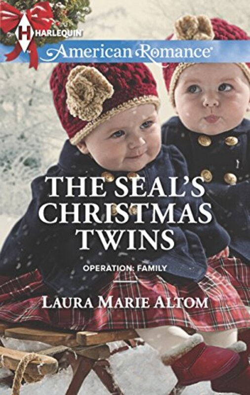 Book cover for "The SEAL's Christmas Twins" by Laura Marie Altom