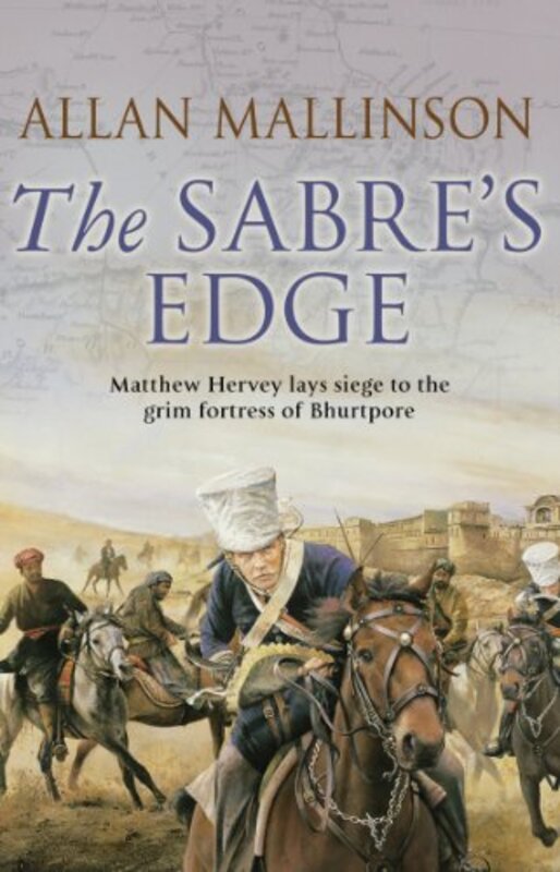 Book cover for "The Sabre's Edge" by Allan Mallinson