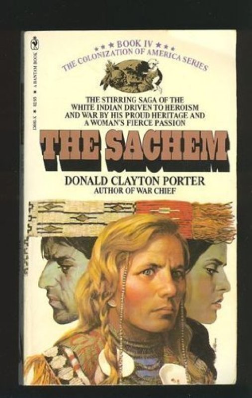 Book cover for "The Sachem" by Donald Clayton Porter