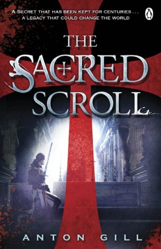 Book cover for "The Sacred Scroll" by Anton Gill