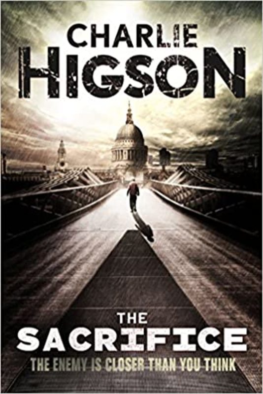 Book cover for "The Sacrifice" by Charlie Higson