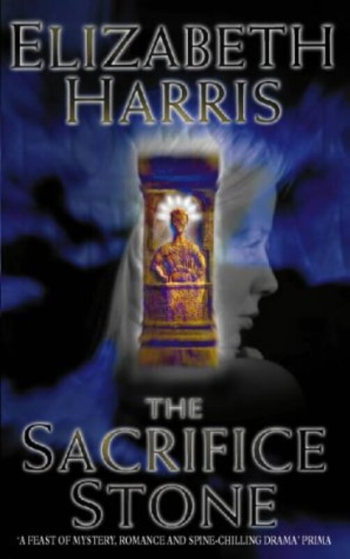 Book cover for "The Sacrifice Stone" by Elizabeth Harris