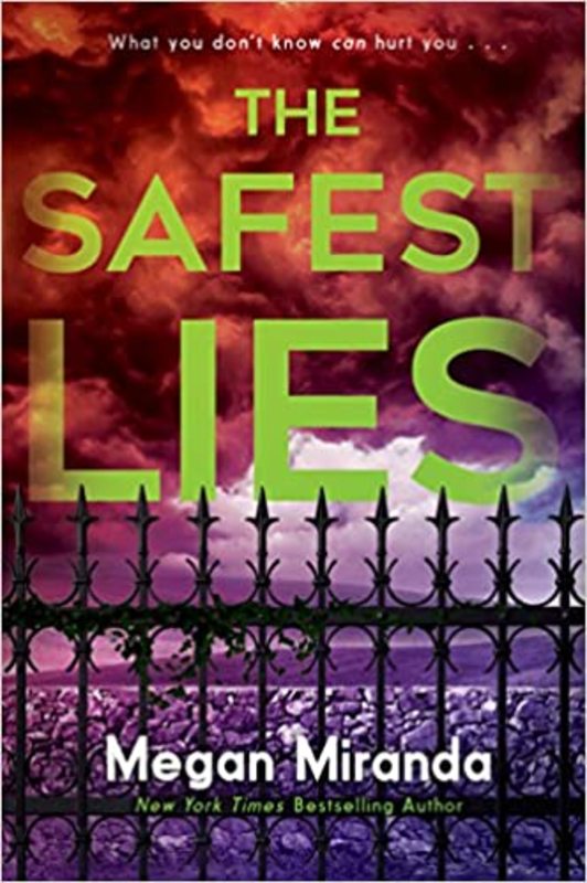 Book cover for "The Safest Lies" by Megan Miranda