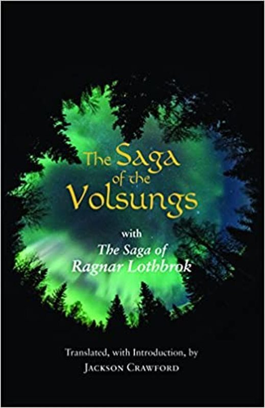 Book cover for "The Saga of the Volsungs" by Jackson Crawford