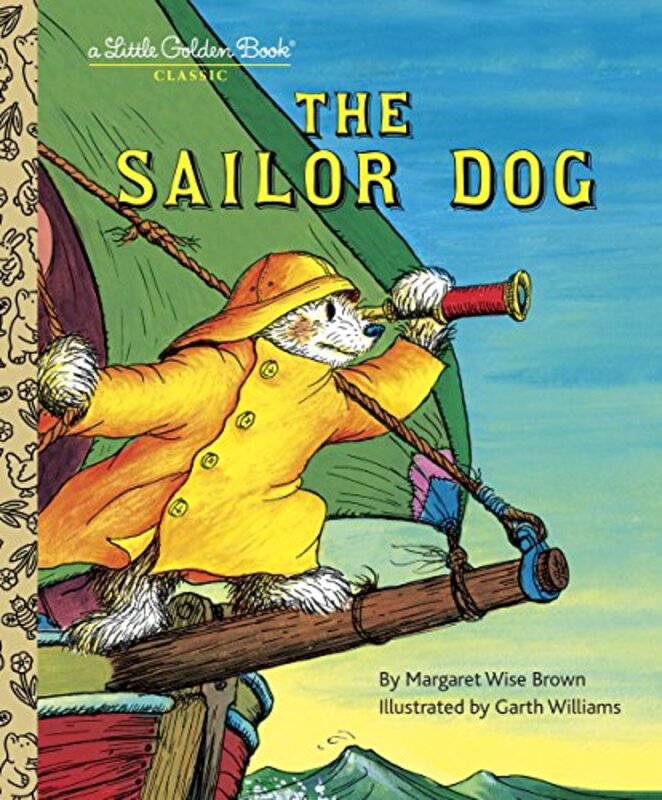 Book cover for "The Sailor Dog" by Margaret Wise Brown
