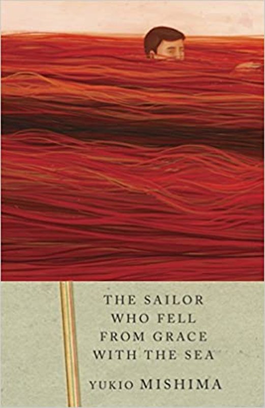 Book cover for "The Sailor Who Fell from Grace with the Sea" by Yukio Mishima