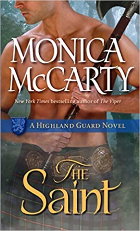 Book cover for "The Saint" by Monica McCarty