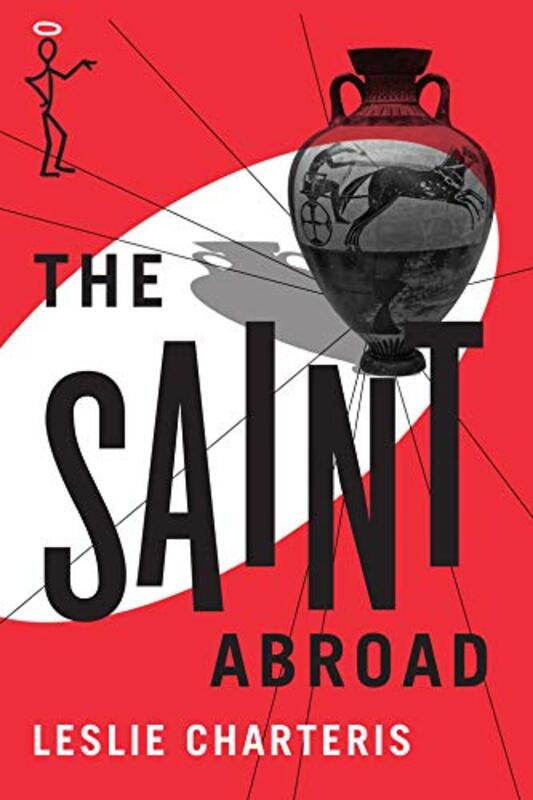 Book cover for "The Saint Abroad" by Leslie Charteris