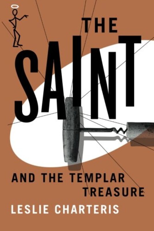 Book cover for "The Saint and the Templar Treasure" by Leslie Charteris