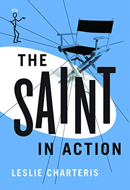 Book cover for "The Saint in Action / Ace of Knaves" by Leslie Charteris