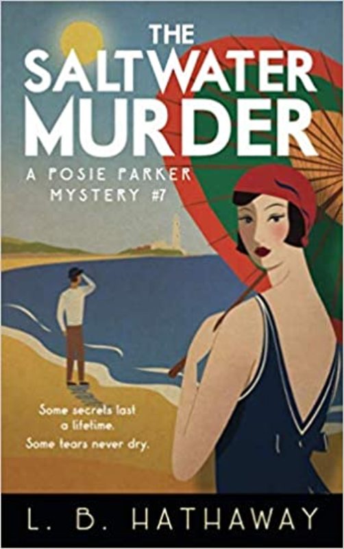Book cover for "The Saltwater Murder" by LB Hathaway