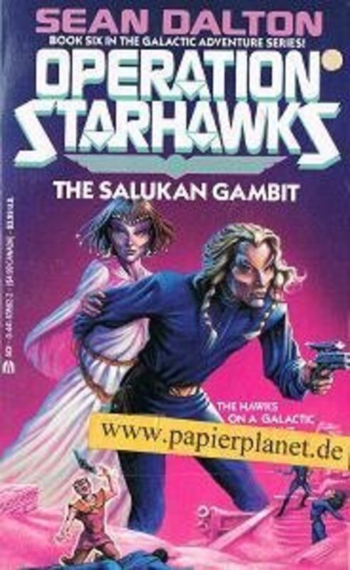 Book cover for "The Salukan Gambit" by Deborah Chester