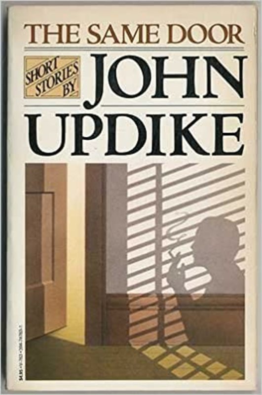 Book cover for "The Same Door" by John Updike