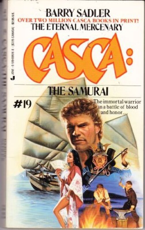 Book cover for "The Samurai" by Tony Roberts