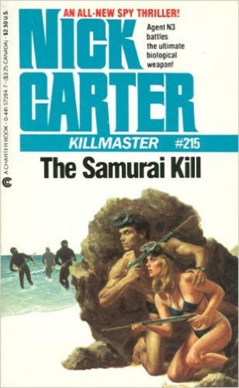 Book cover for "The Samurai Kill" by Nick Carter
