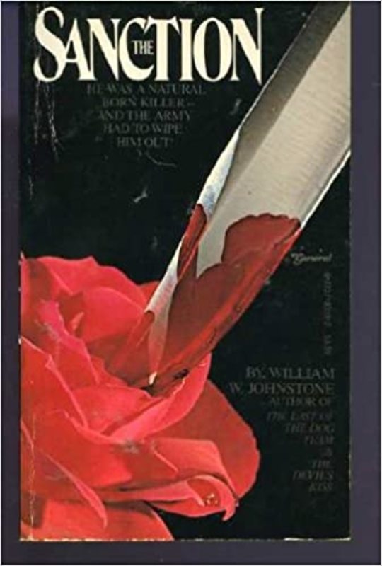 Book cover for "The Sanction" by William W. Johnstone