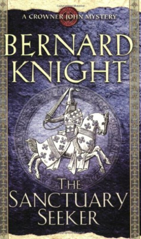 Book cover for "The Sanctuary Seeker" by Bernard Knight