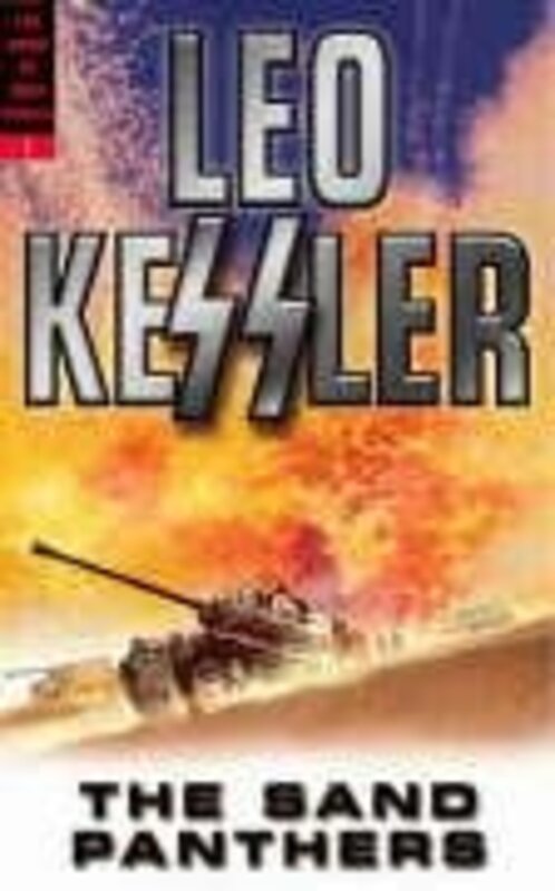Book cover for "The Sand Panthers" by Leo Kessler