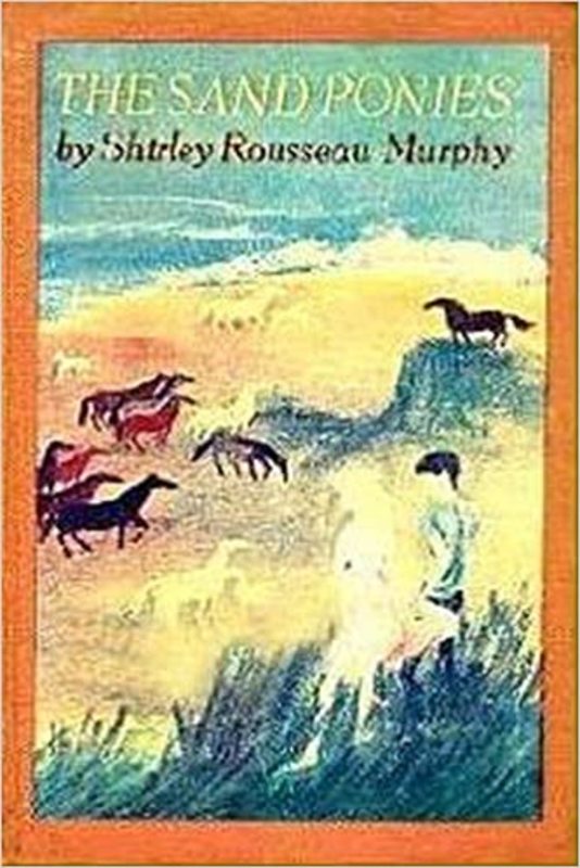 Book cover for "The Sand Ponies" by Shirley Rousseau Murphy