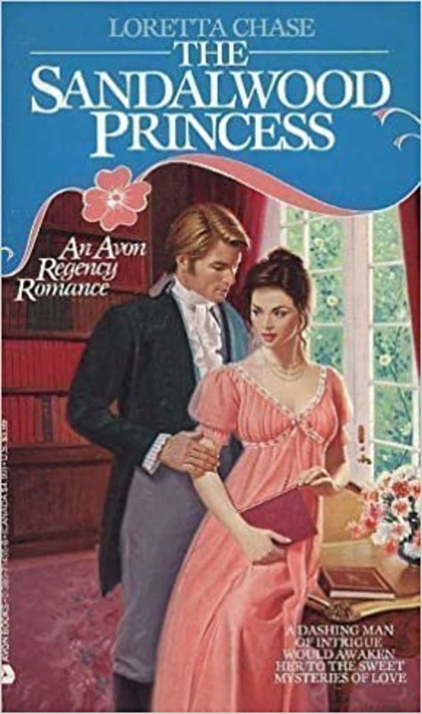 Book cover for "The Sandalwood Princess" by Loretta Chase