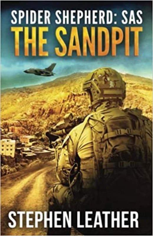 Book cover for "The Sandpit" by Stephen Leather