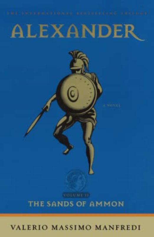 Book cover for "The Sands of Ammon" by Valerio Massimo Manfredi