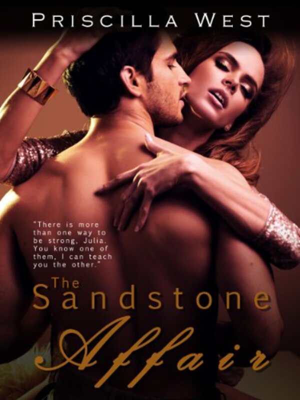 Book cover for "The Sandstone Affair" by Priscilla West