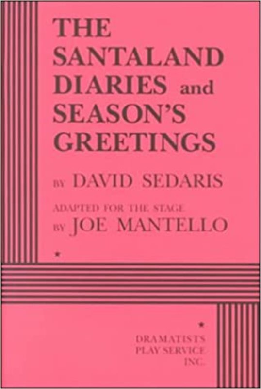 Book cover for "The SantaLand Diaries and Season's Greetings"