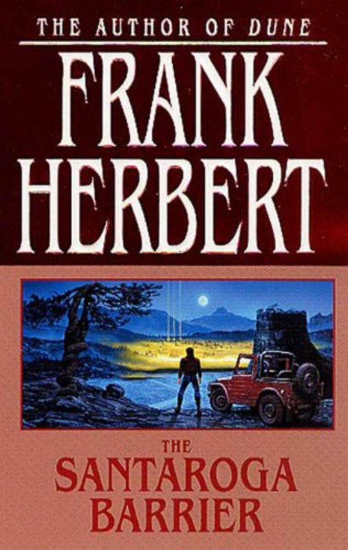 Book cover for "The Santaroga Barrier" by Frank Herbert