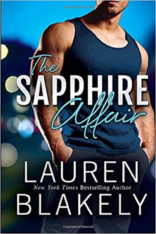 Book cover for "The Sapphire Affair" by Lauren Blakely
