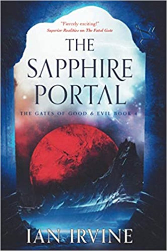 Book cover for "The Sapphire Portal" by Ian Irvine